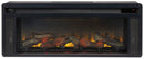 Entertainment Accessories - Fireplace Insert - Rectangular - Black