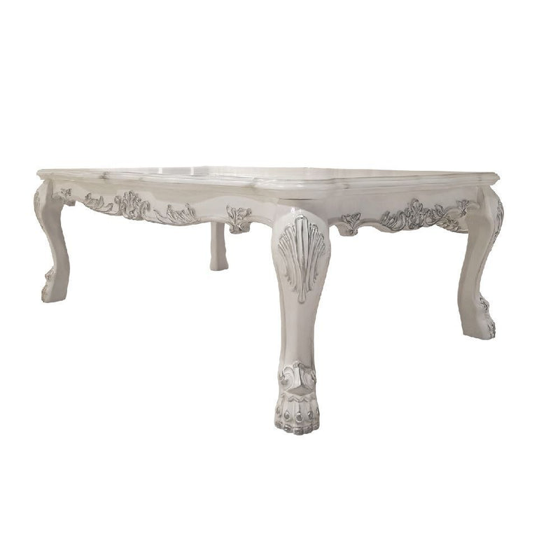 Dresden Coffee Table - Bone White Finish