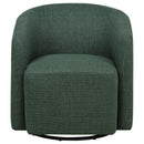 Mossbrook - Fabric Upholstered Swivel Accent Chair