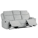 Galya - Motion Sofa - Light Gray Chenille