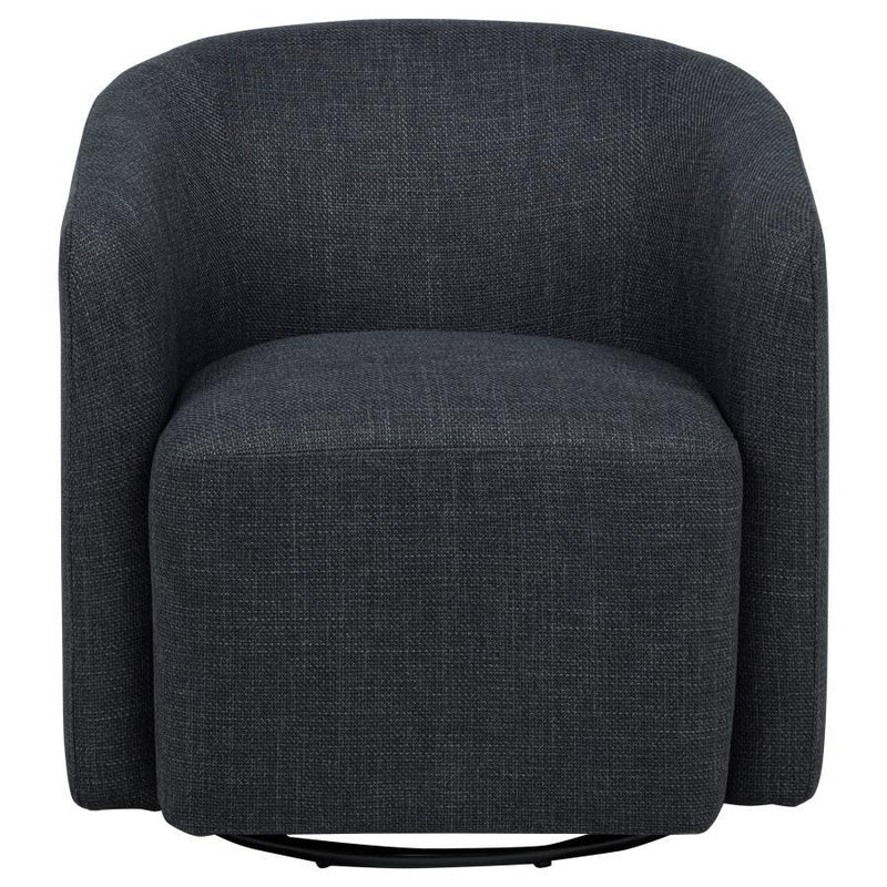 Mossbrook - Fabric Upholstered Swivel Accent Chair