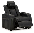 Caveman Den - Power Recliner/ Adj Headrest - Midnight