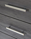 Lodanna - Five Drawer Chest - Gray