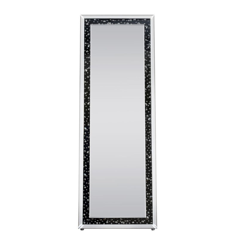 Nysa - Floor Mirror - Faux Crystals