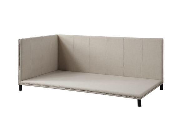 Yinbella - Full Daybed - Beige Linen