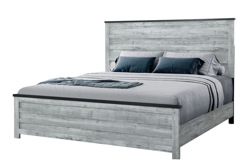 Ozark - Full Bed - Gray Wash