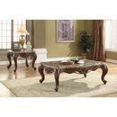 Jardena - Coffee Table - Marble Top & Cherry Oak