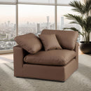 Comfy - Faux Leather Corner Chair