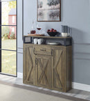 Abiram - Server - Rustic Oak