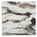 Jeshina - Square Dining Room Counter Table - Dark Brown / Beige