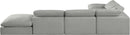 Comfy - 6 Piece Linen Modular Sectional