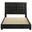 Medley - Genuine Leather Platform Bed