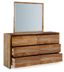 Dressonni - Dresser And Mirror - Brown