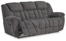 Foreside - Reclining Sofa - Charcoal