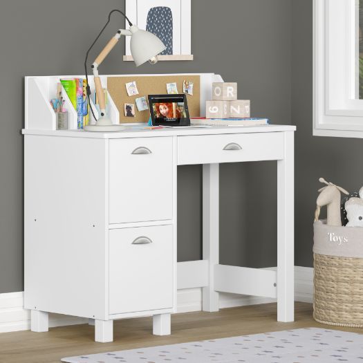 Billie - Writing Desk - White Finish