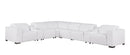 1208 - 8 Piece L Shaped Leather Sectional With 4 Power Recliners & Power Headrests
