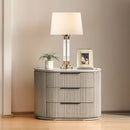 Leanna - Nightstand With USB Port - Light Oak