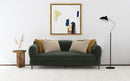 Jade - Chenille Upholstered Modern Track Arm Sofa