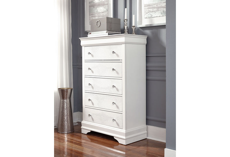 Pompei - Chest - Metallic White