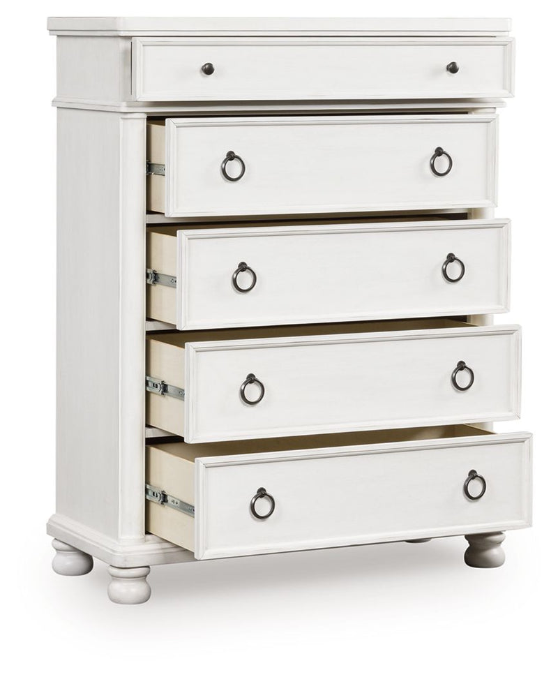 Rowlenstown - Five Drawer Chest