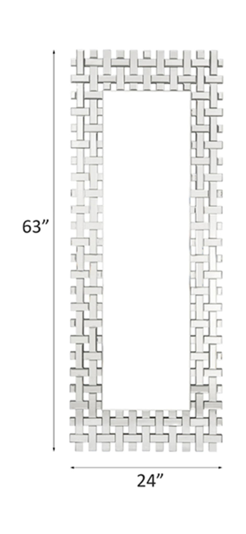 Dominic - 63" Accent Mirror - Mirrored