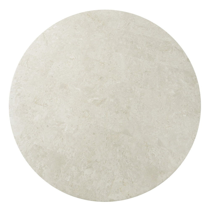 Qwin - Coffee Table With Marble Top - Marble Top & Oak