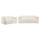 Dorset - Upholstered Round Track Arm Sofa Set