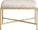 Valley - Bench With Gold Frame