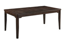 Higgins - Dining Table - Dark oak