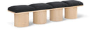 Pavilion - 4 Piece Modular Bench With Natural Base