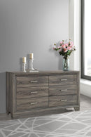 Wright - 6-Drawer Dresser Cabinet