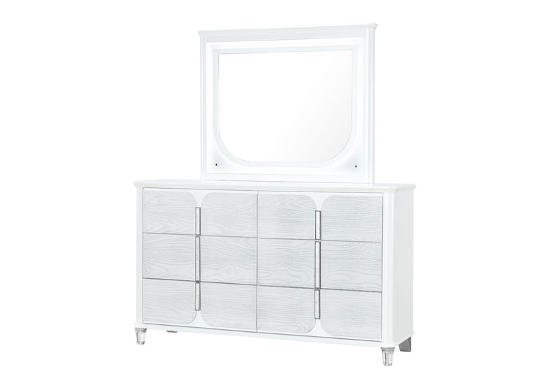 Apollo - Dresser - Gray / White