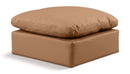 Indulge - Faux Leather Ottoman