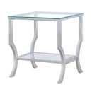 Saide - Rectangular Glass Top Table