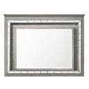Antares - Mirror With LED - Light Gray Oak