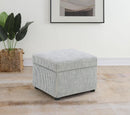 Winter - Upholstered Hydraulic Lift Top Storage Ottoman