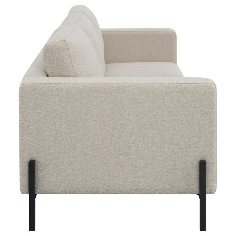 Tilly - Upholstered Track Arm Sofa Set