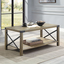 Abiram - Coffee Table - Rustic Oak
