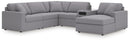 Modmax - Sectional - Granite