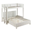 Celerina - Twin Loft Bed - Weathered White