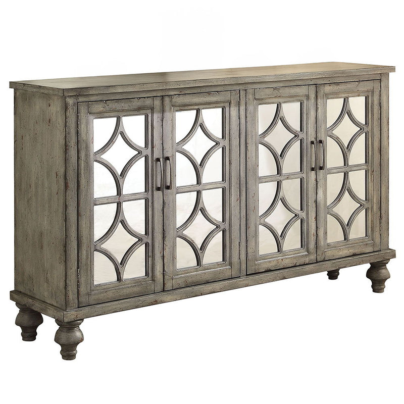 Velika - 37" Console Cabinet - Weathered Gray