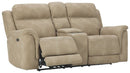 Next-Gen Durapella - Reclining Power Loveseat With Console