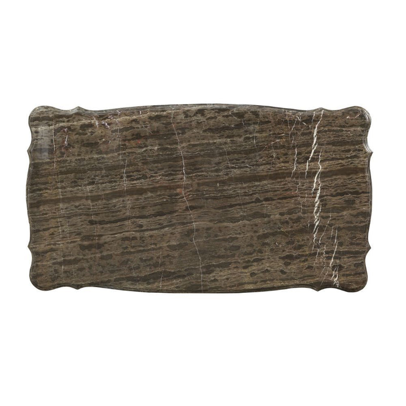 Eustoma - Coffee Table - Marble Top & Walnut