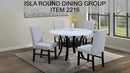 Isla - 5 Piece Dining Room Set - White / Black
