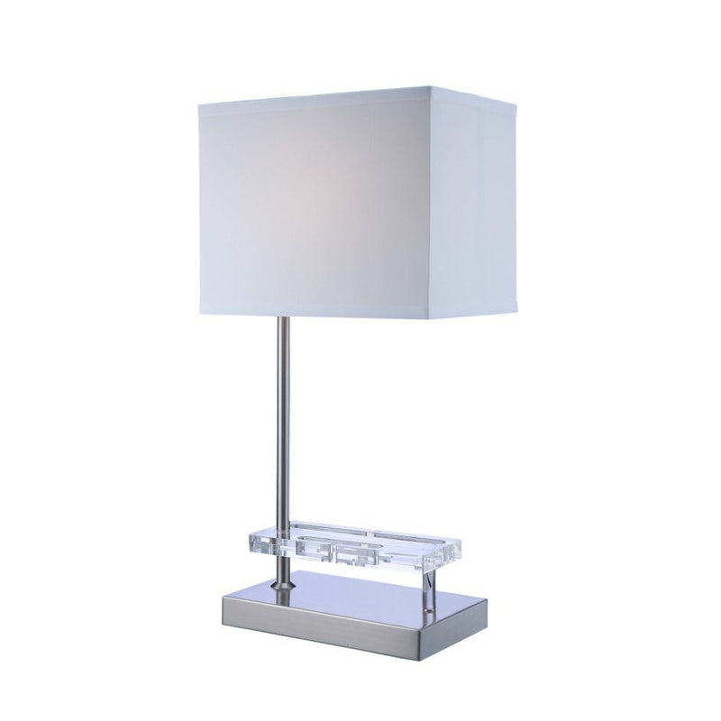 Britt - Table Lamp - Sandy Nickel