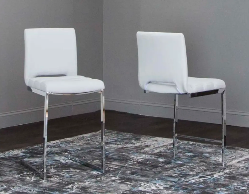 Dyane Light Gray Counter Height Dining Set - 6 Chairs