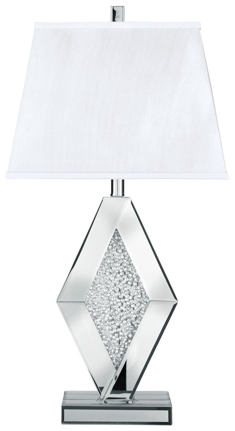 Prunella - Silver Finish - Mirror Table Lamp