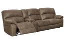 Segburg - 2-Piece Power Reclining Sectional - Driftwood