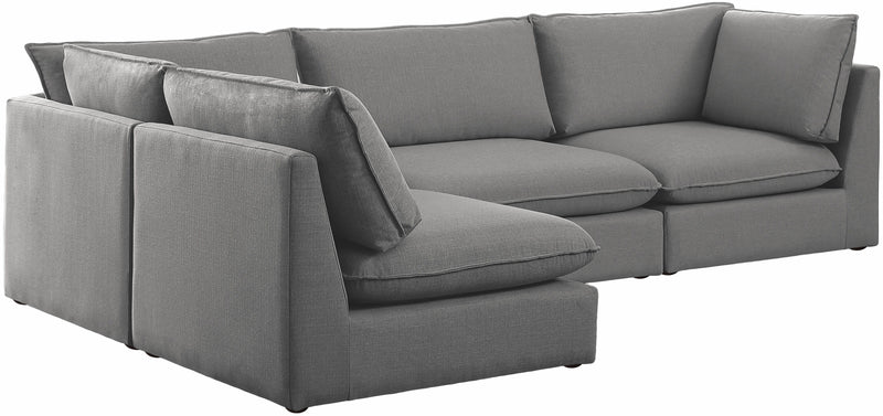 Mackenzie - Modular Sectional 4 Piece - Gray