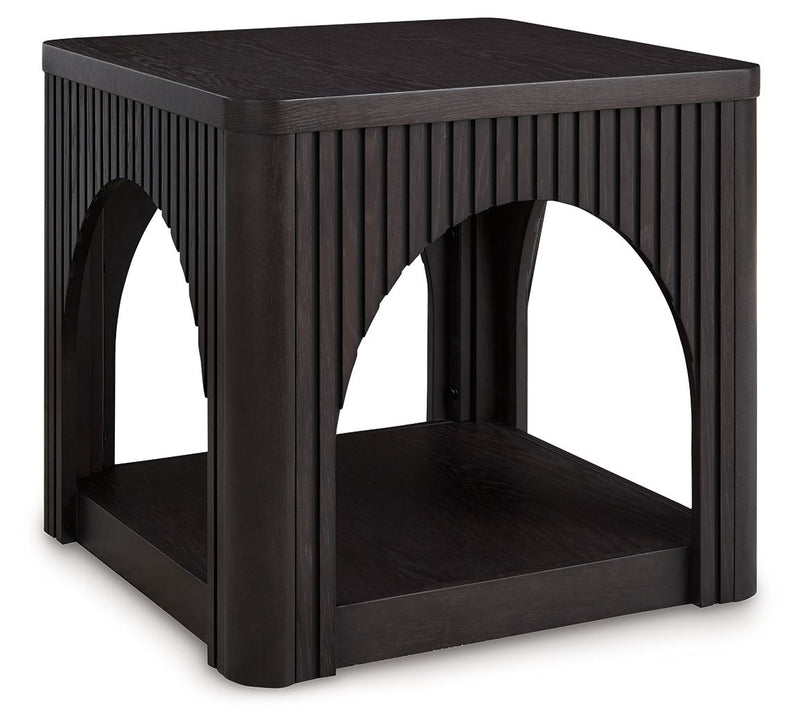 Yellink - Black - Square End Table